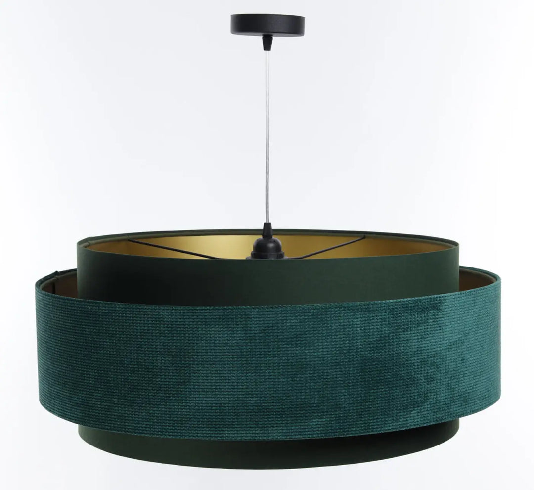 Suspension Luminaire | DOBLO CLASSIC (Vert/Doré)