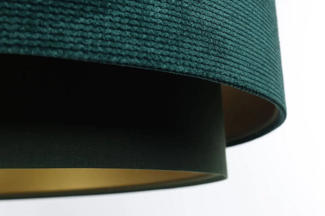 Suspension Luminaire | DOBLO CLASSIC (Vert/Doré)