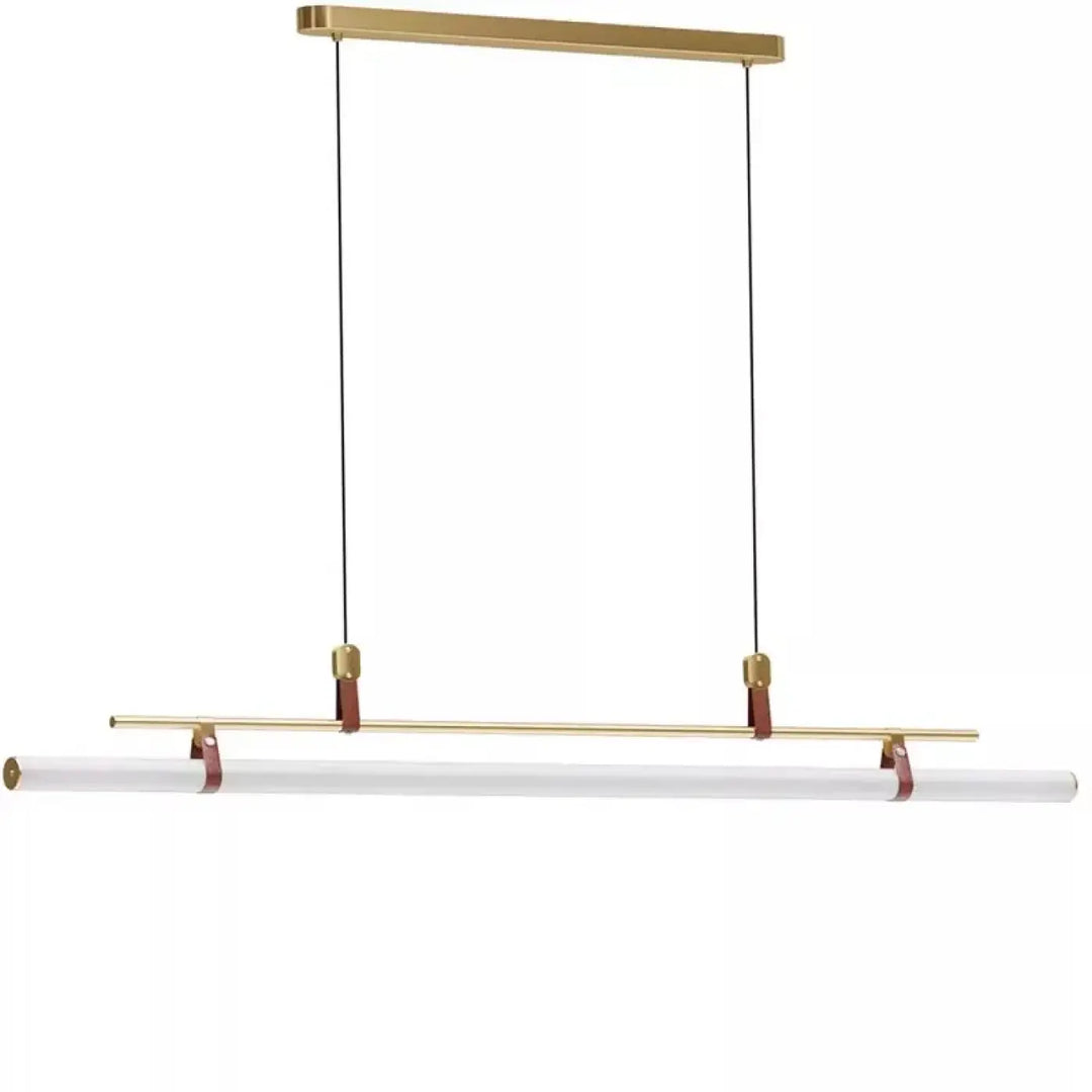 Suspension luminaire tube LED style industriel moderne


