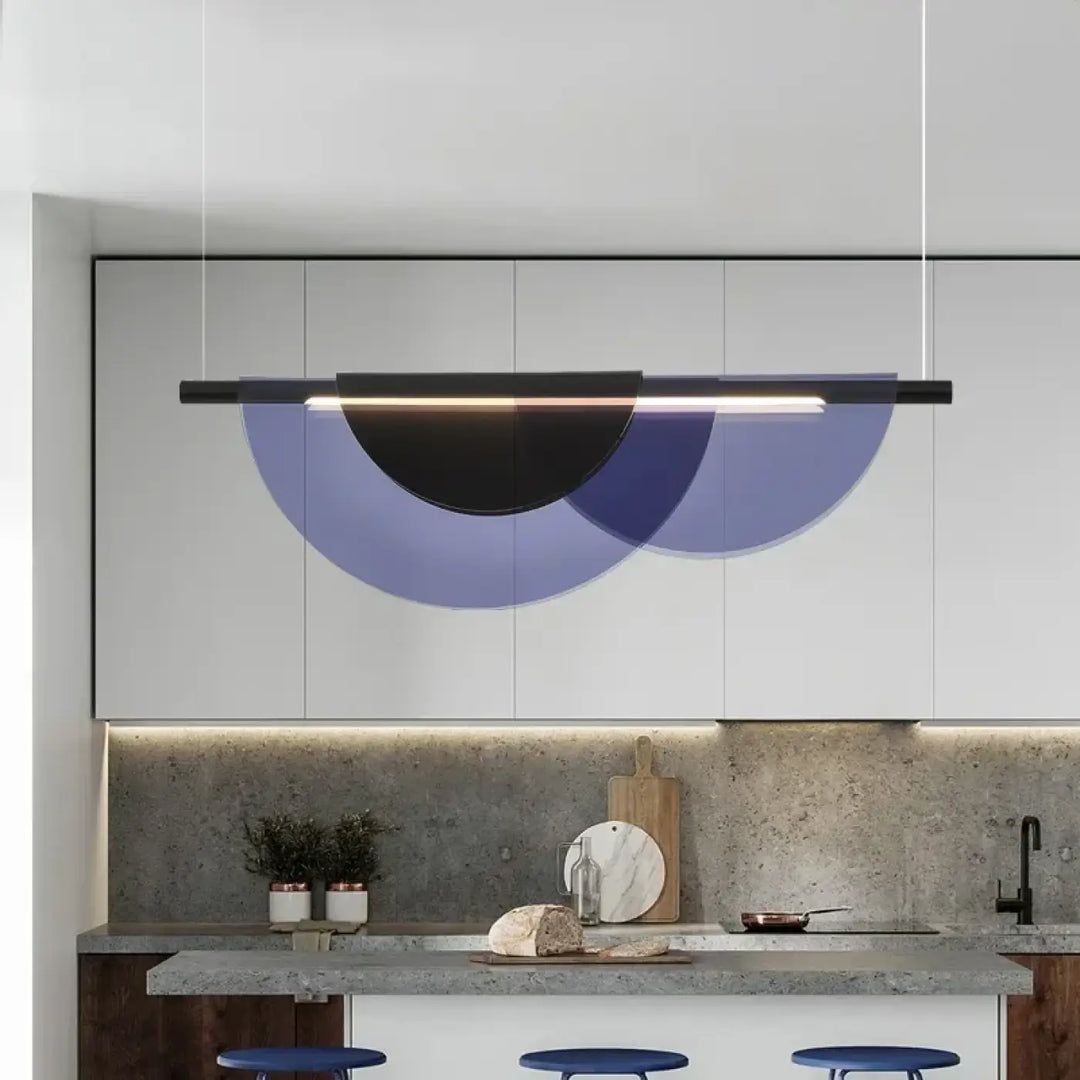 Suspension verre style élégant design chic intérieur