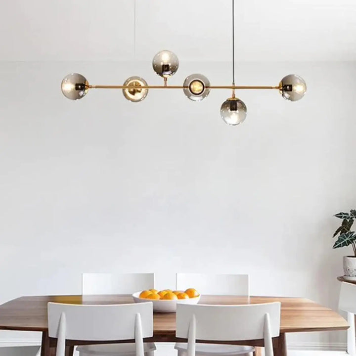 Suspension Luminaire Verre Ampoules Élégantes