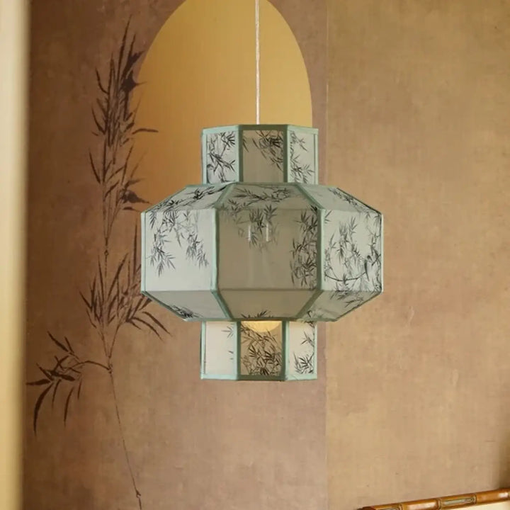 Suspension Moderne En Papier Inspirée Des Lanternes Traditionnelles