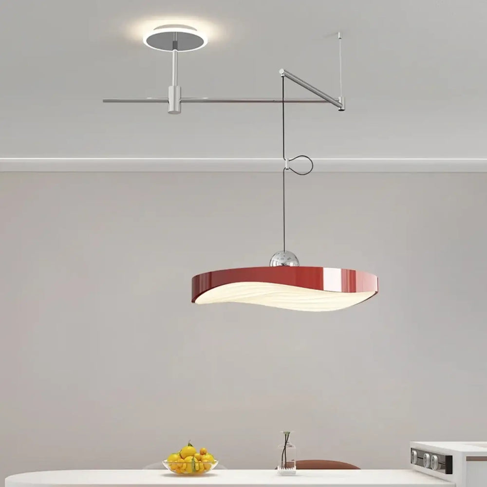 Suspension moderne éclairage doux raffiné ambiance chic
