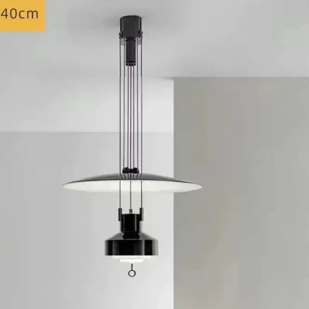 Suspension à diffuseur circulaire style contemporain