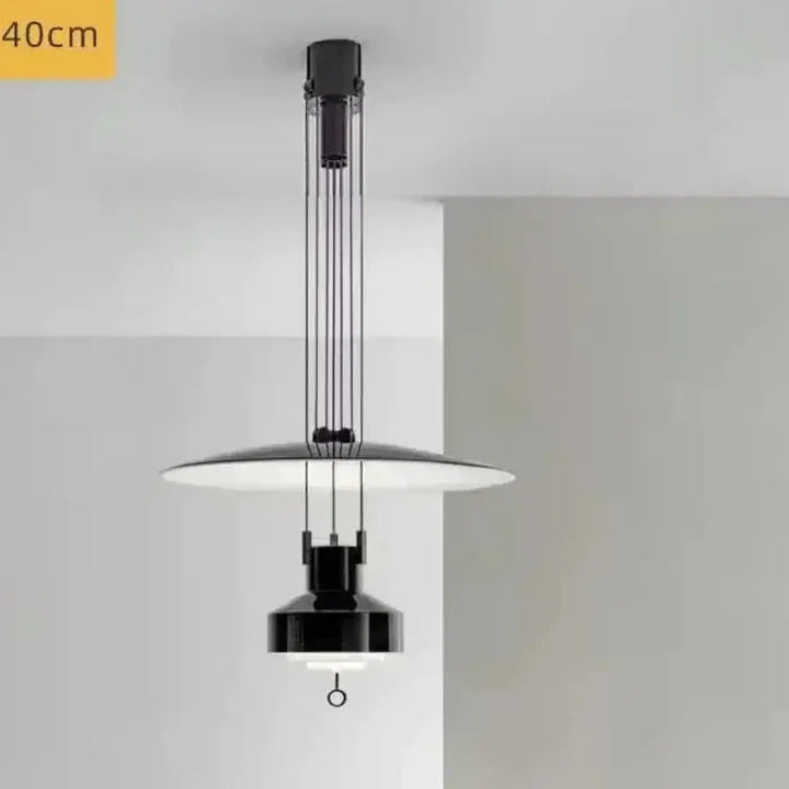 Suspension à diffuseur circulaire style contemporain