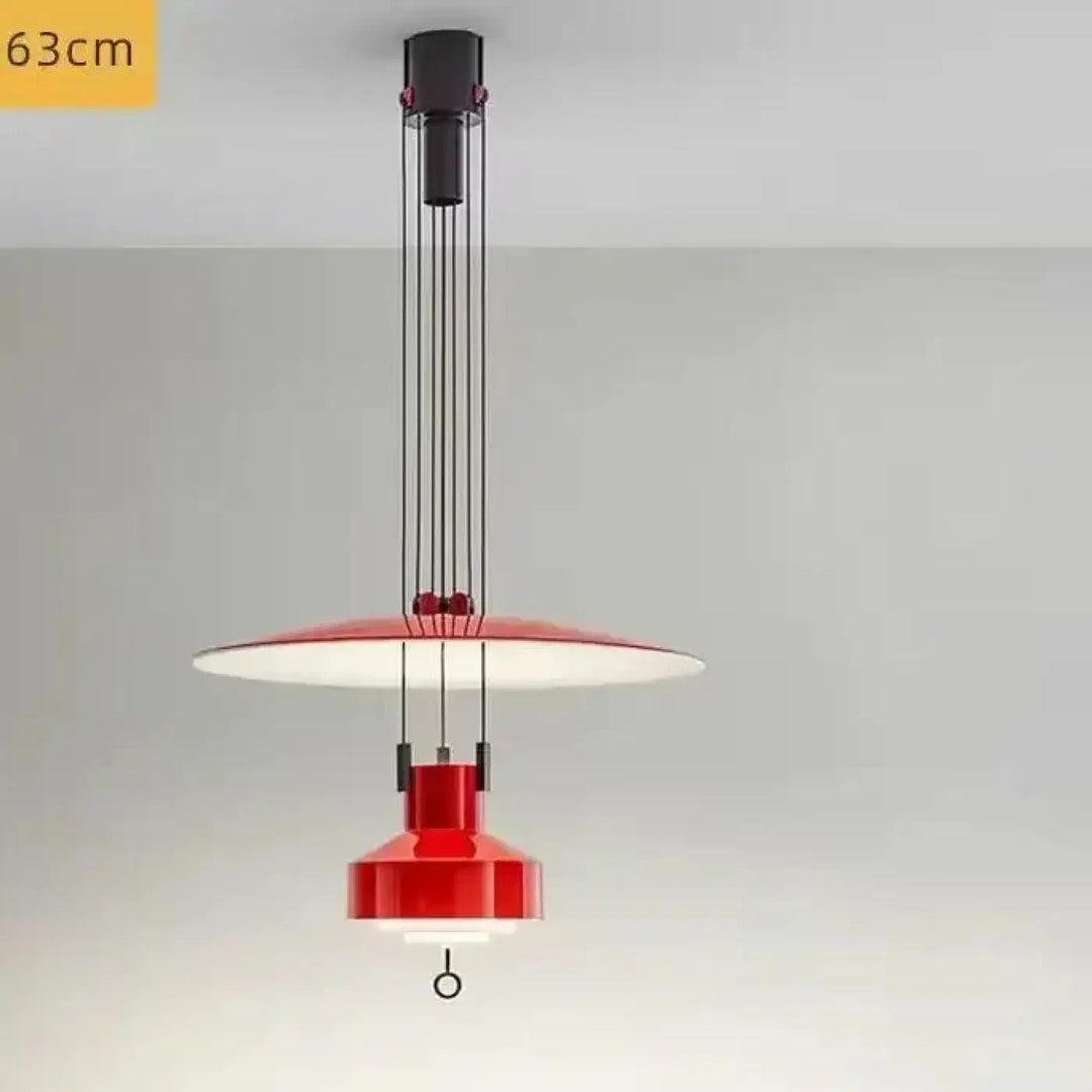 Suspension à diffuseur circulaire style contemporain