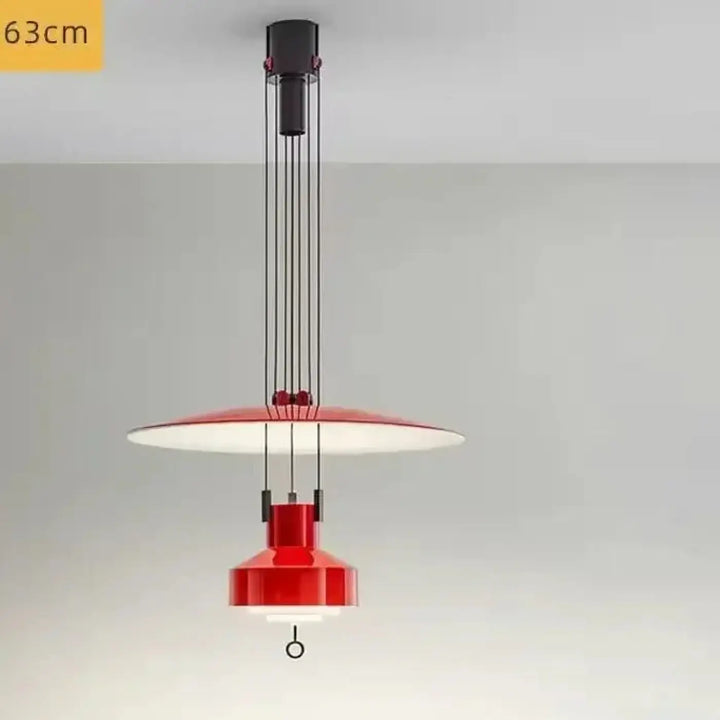 Suspension à diffuseur circulaire style contemporain