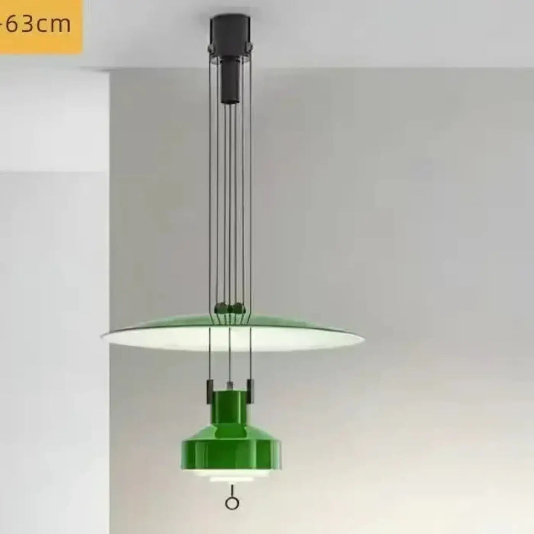 Suspension à diffuseur circulaire style contemporain