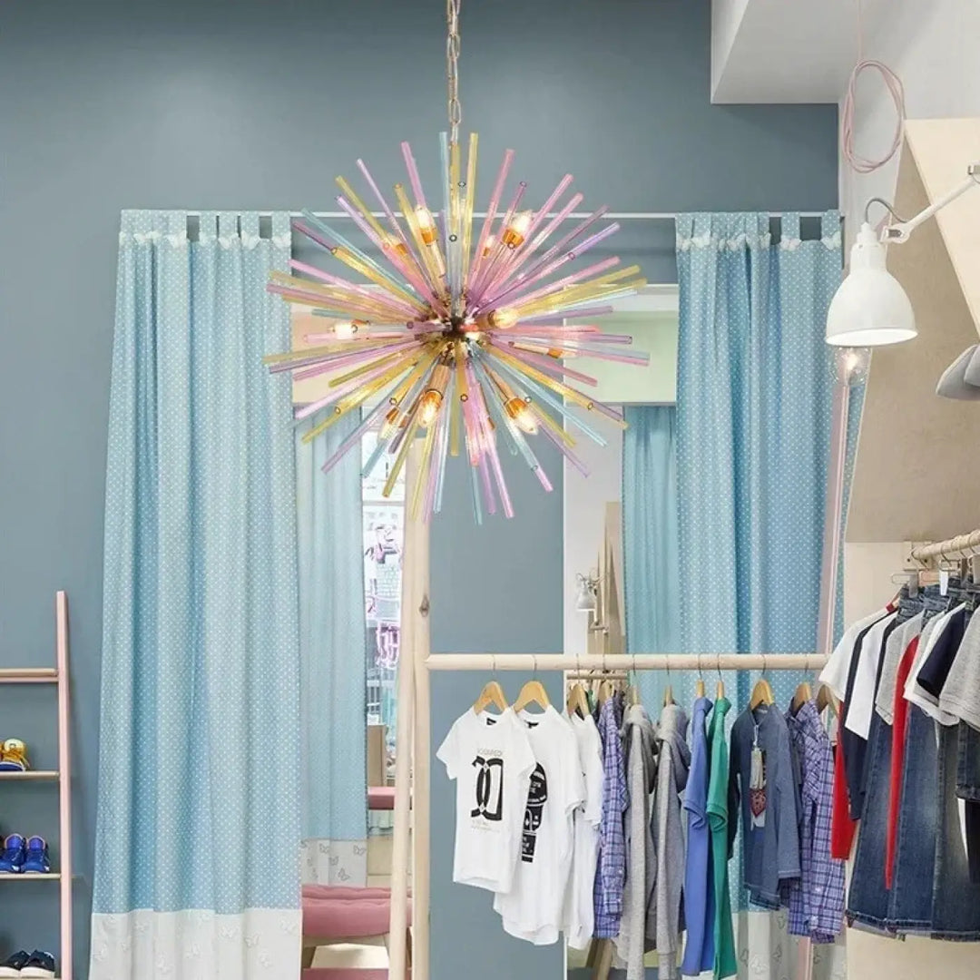 Suspension moderne et vive pour illuminer votre pièce de vie