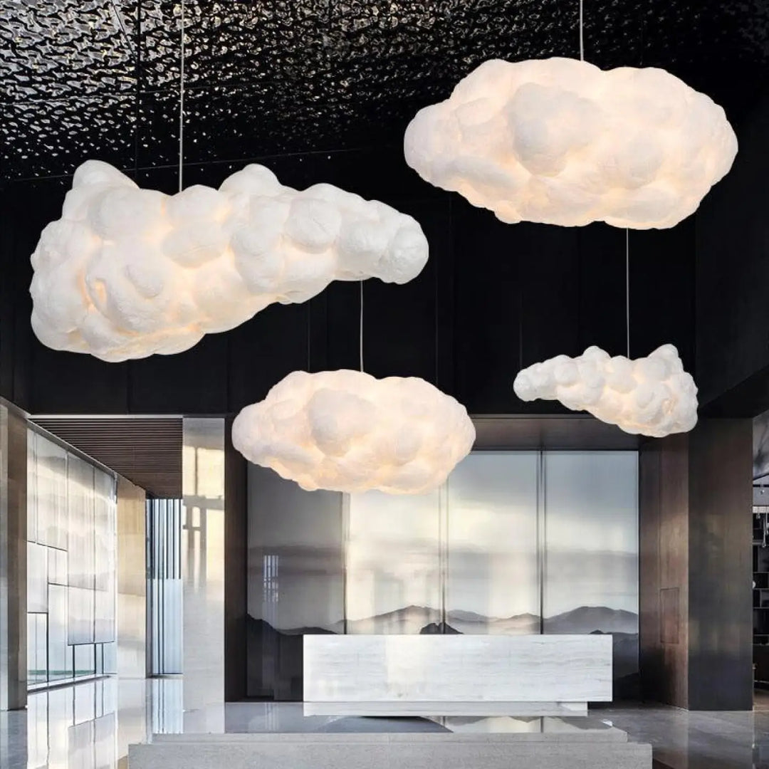 Suspension Nuage En Acrylique Moderne