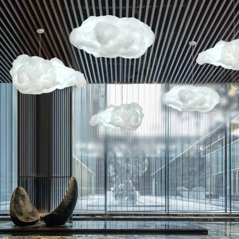 Suspension Nuage En Acrylique Moderne