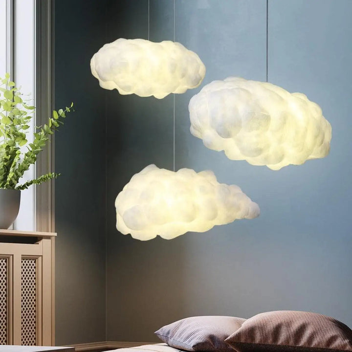 Suspension Nuage En Acrylique Moderne