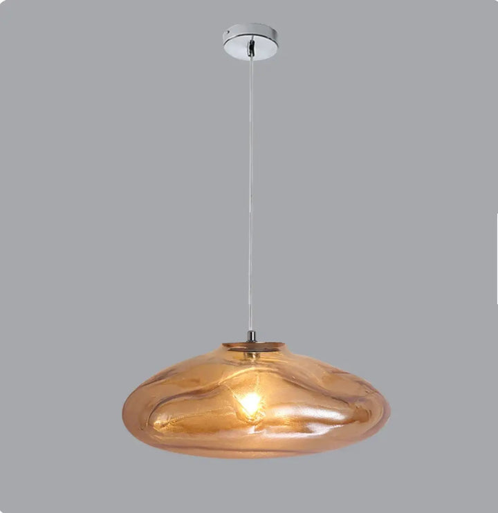 Cloud Design Glass Pendant Light Nordic Hanging Lamp For Living Dining Room Restaurant Loft Stairwell Chandelier Indoor
