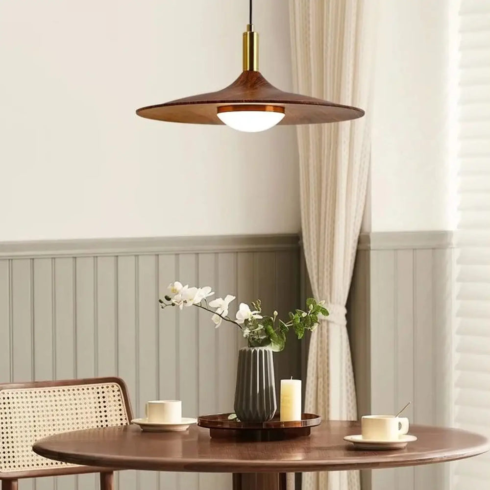 Suspension scandinave acrylique et métal style nordique