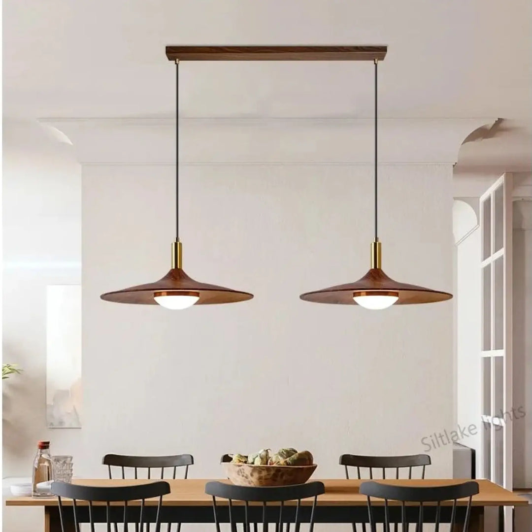 Suspension scandinave acrylique et métal style nordique