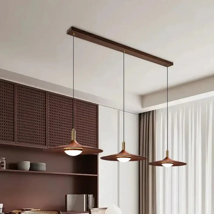 Suspension scandinave acrylique et métal style nordique