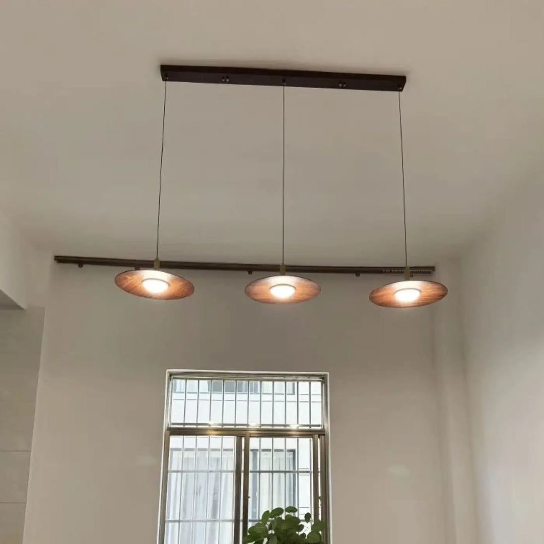 Suspension scandinave acrylique et métal style nordique