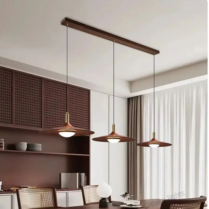 Suspension scandinave acrylique et métal style nordique