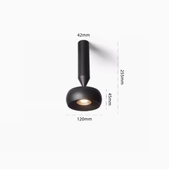 Suspension spot led ajustable pour éclairage architectural