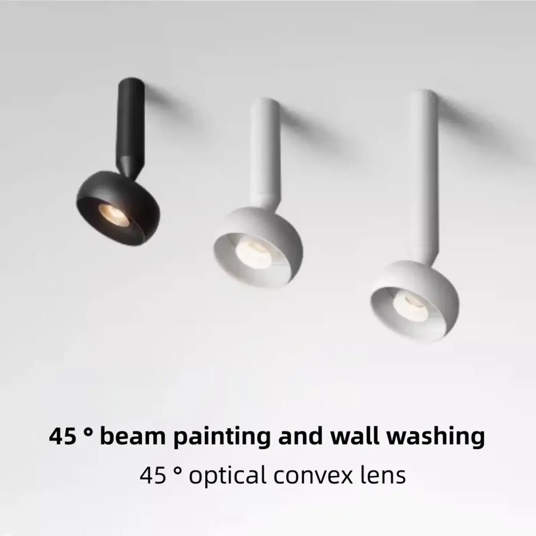 Suspension spot led ajustable pour éclairage architectural