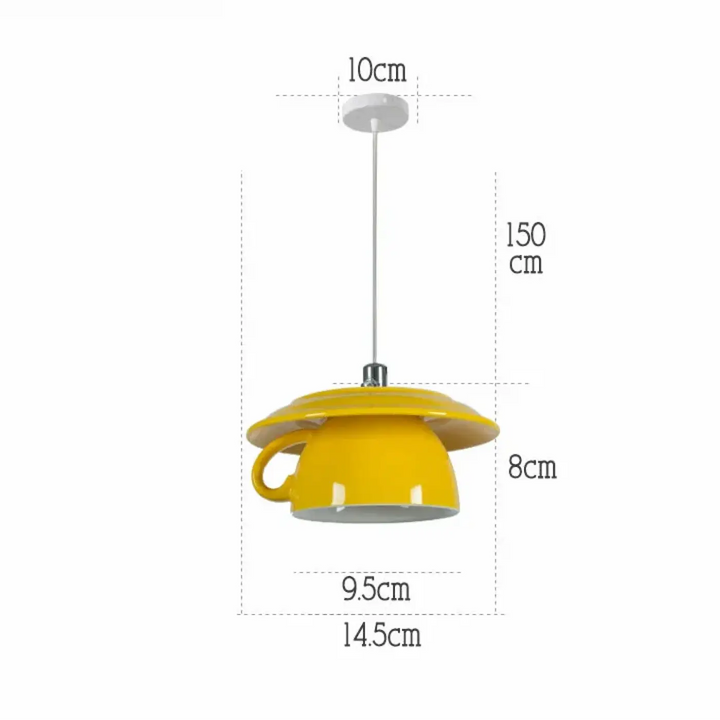 Suspension tasse design original moderne élégante