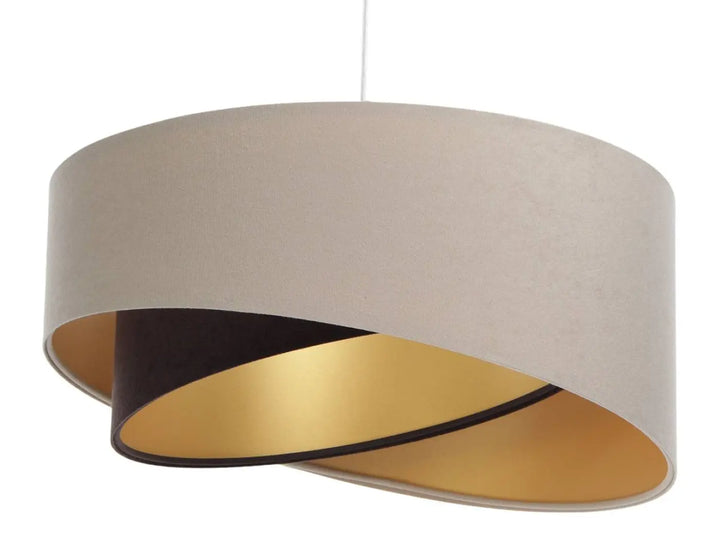Pendant lamp Galaxy Auric – Beige/Brown