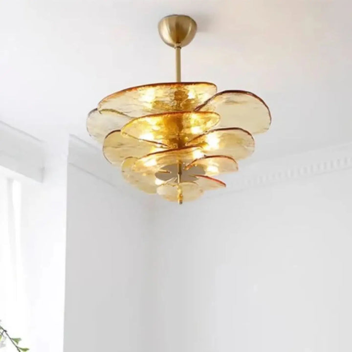 Suspension En Verre Coloré Style Élégant Pour Salle À Manger Chic