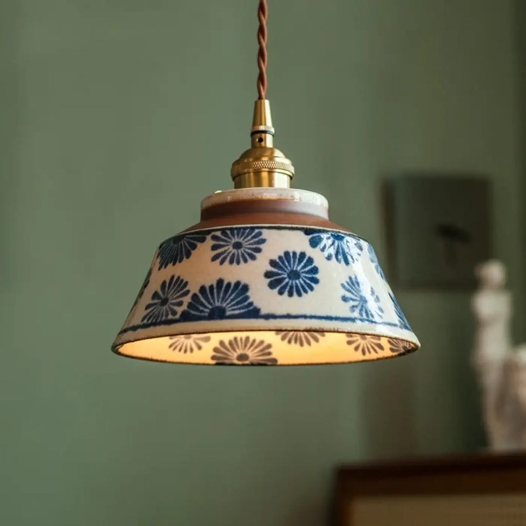 IWHD 2024 New Style Nordic Modern LED Pendant Lights Fixtures 4W Bedroom Dinning Living Room Ceramic Beside Lamp