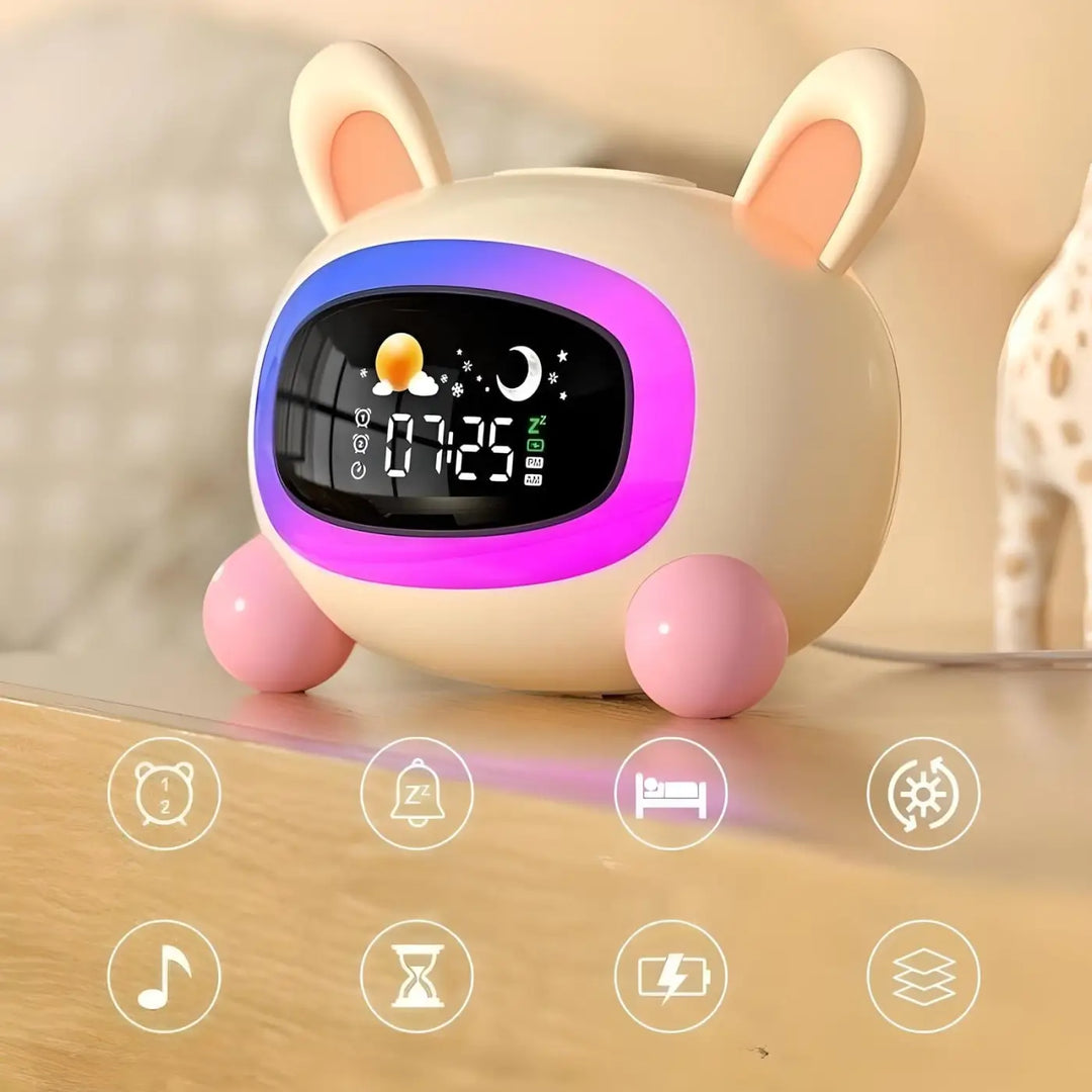Bunny Alarm Clock | Children Night Lights