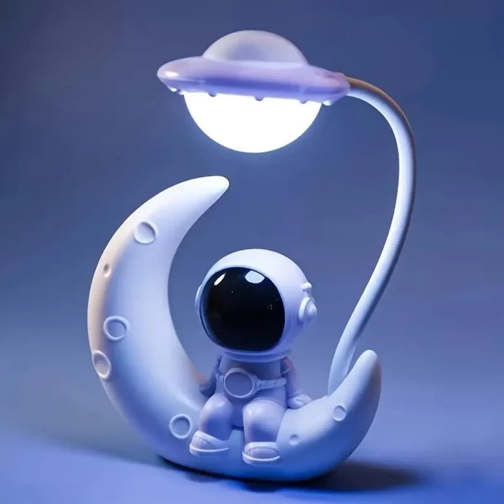 Veilleuse enfant astronaute lune pour chambre douce