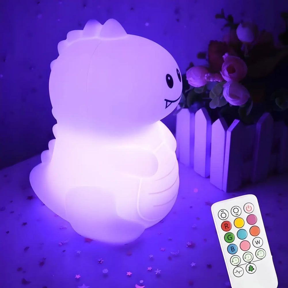 Dinosaur Night Light With Remote | Children Night Lights