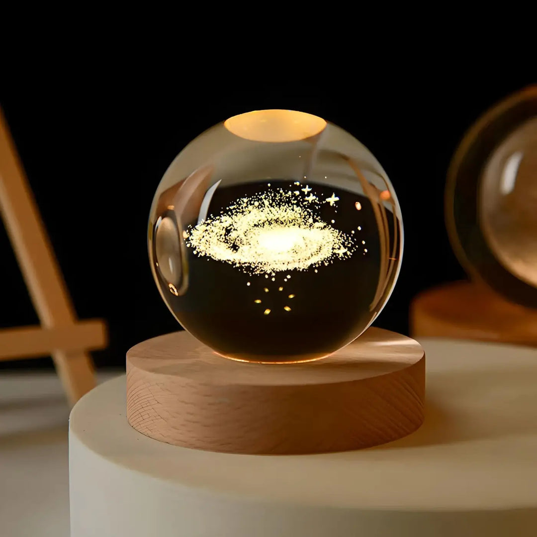 Galaxy Crystal Ball Night Light | Adult and Children Night Lights