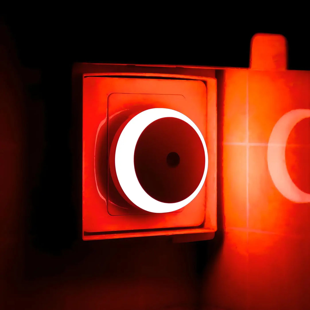 Red Plug-in Night Light | Adult and Children Night Lights