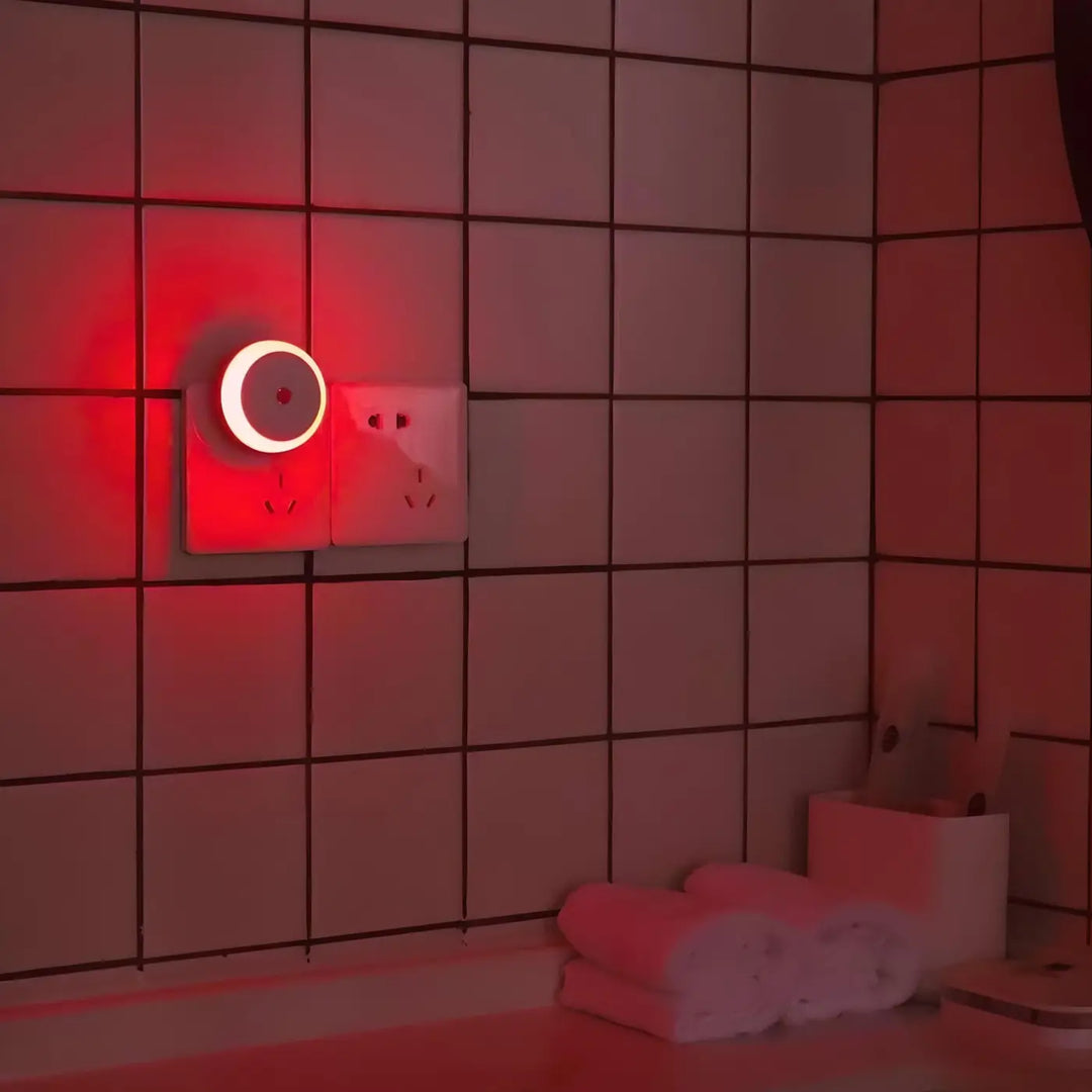 Red Plug-in Night Light | Adult and Children Night Lights