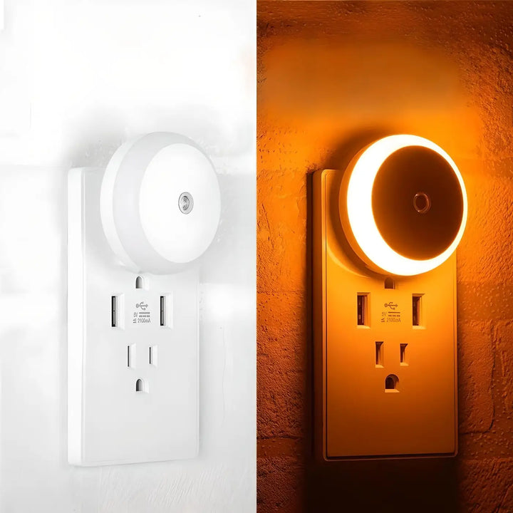 Warm White Plug-in Night Light | Adult and Children Night Lights