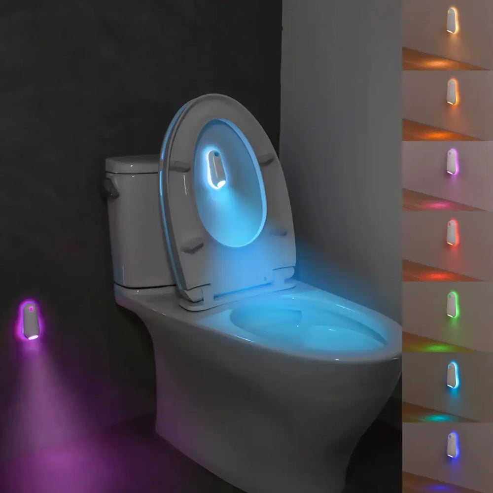 Veilleuse intelligente smarty led slim avec lumière colorée pour une ambiance moderne dans la salle de bain