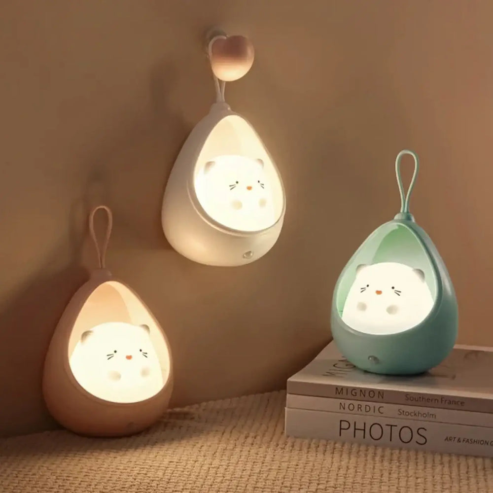 Veilleuse lapin murale lupi avec veilleuse lapin teardrop douce beige pastel et vert menthe pour ambiance chaleureuse