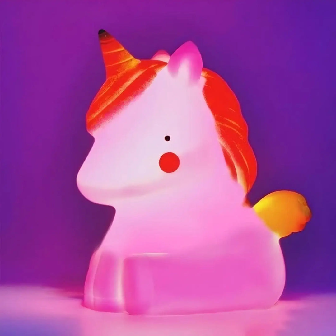 Pink Unicorn Night Light | Children Night Lights
