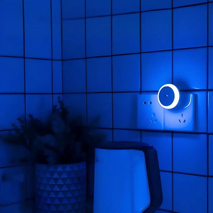 Blue Plug-in Night Light | Adult and Children Night Lights