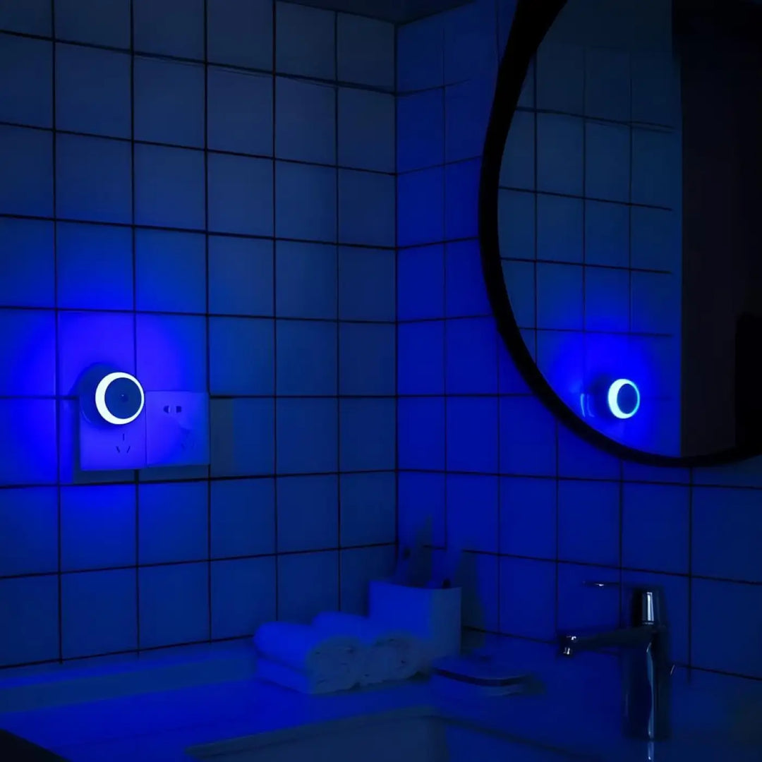 Blue Plug-in Night Light | Adult and Children Night Lights