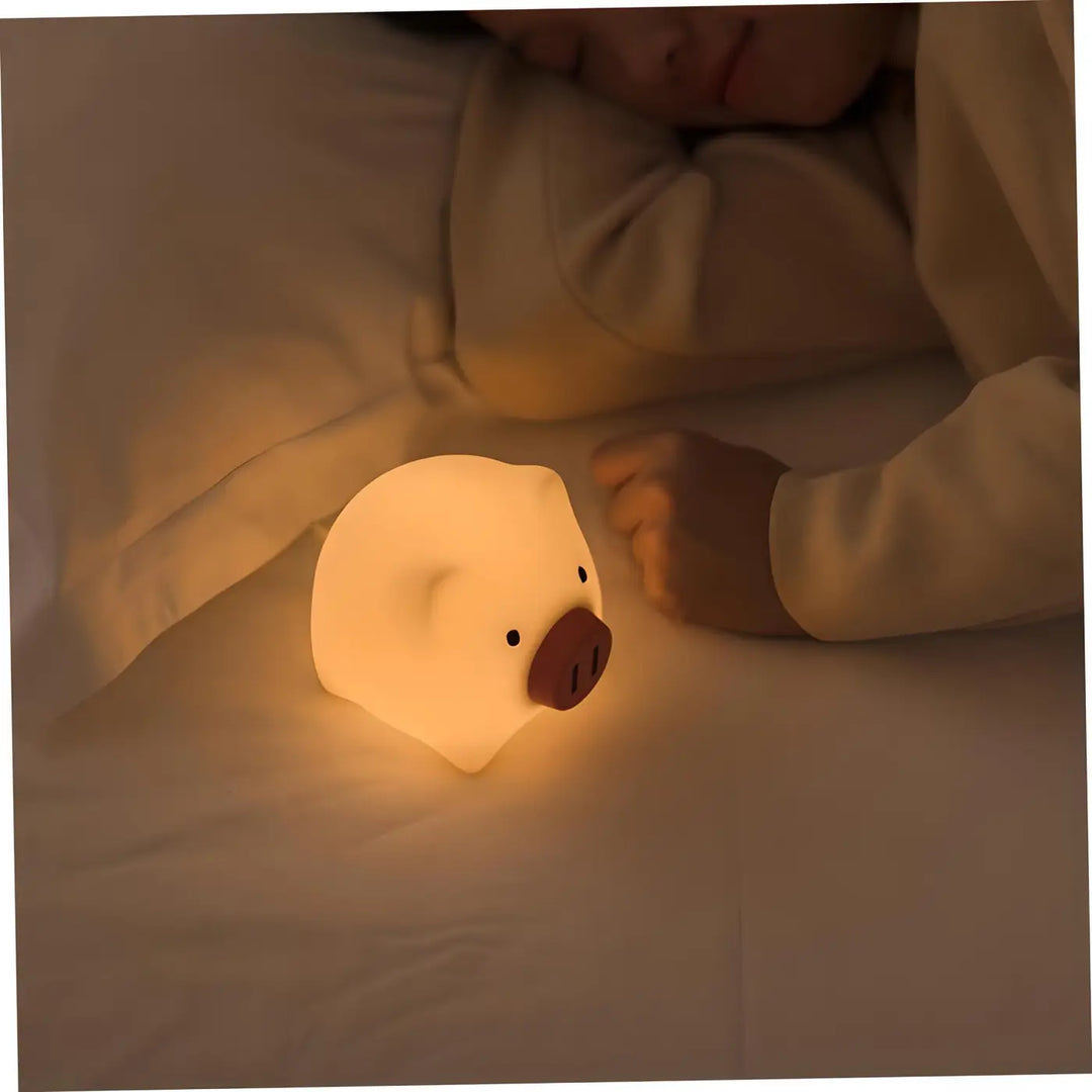Piggy Night Light With Timer | Children Night Lights