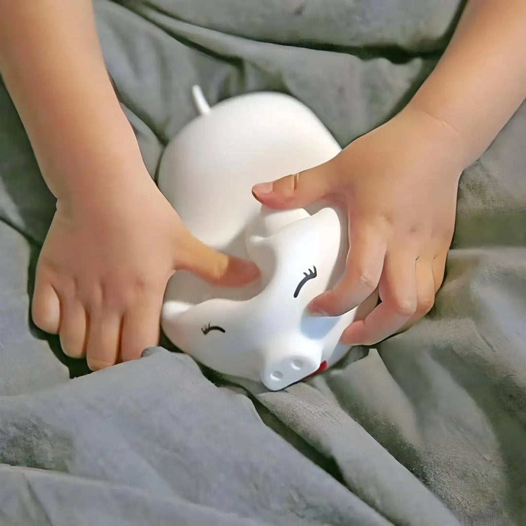 Squishy Piggy Night Light | Children Night Lights
