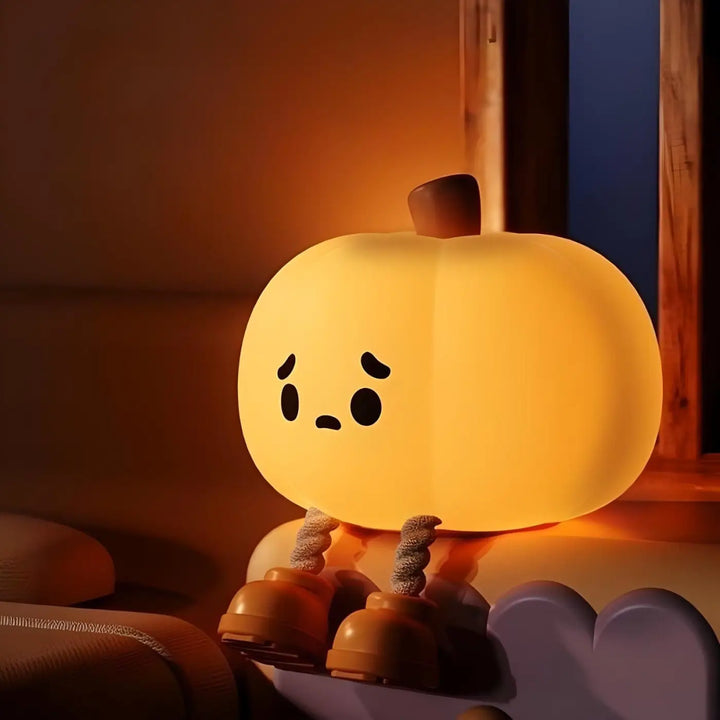 Sad Pumpkin Night Light | Children Night Lights