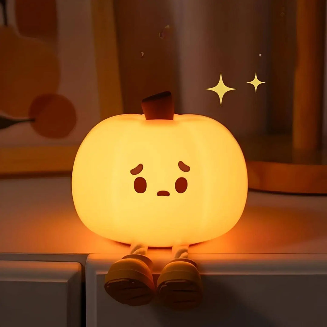 Sad Pumpkin Night Light | Children Night Lights