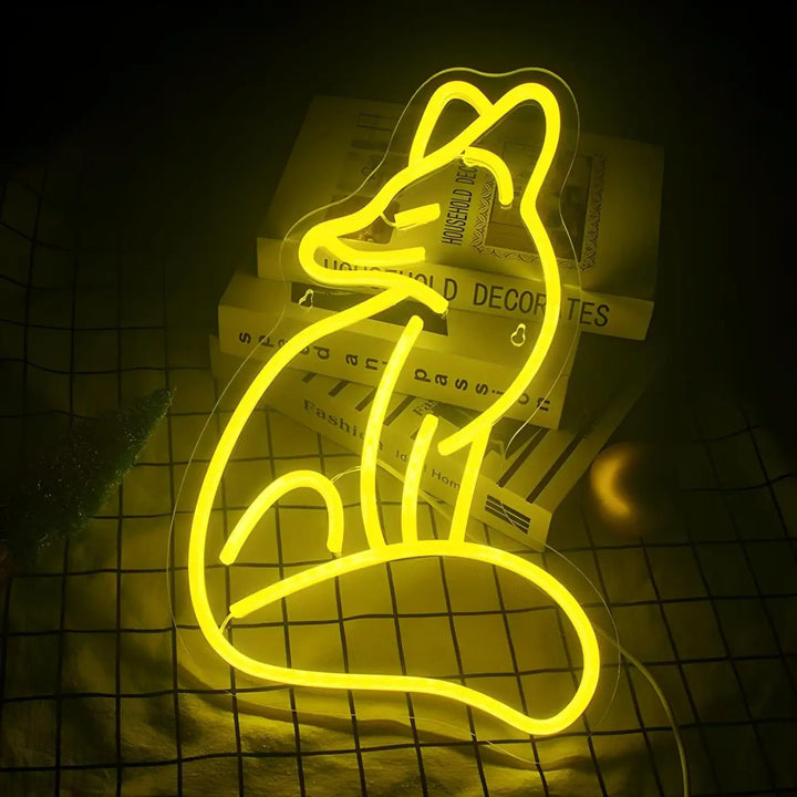Fox Neon Night Light | Children Night Lights