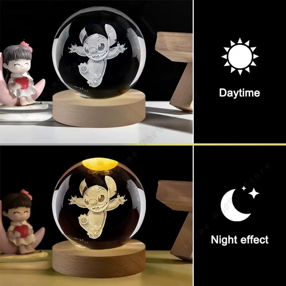 Veilleuse stitch pour une ambiance douce et design