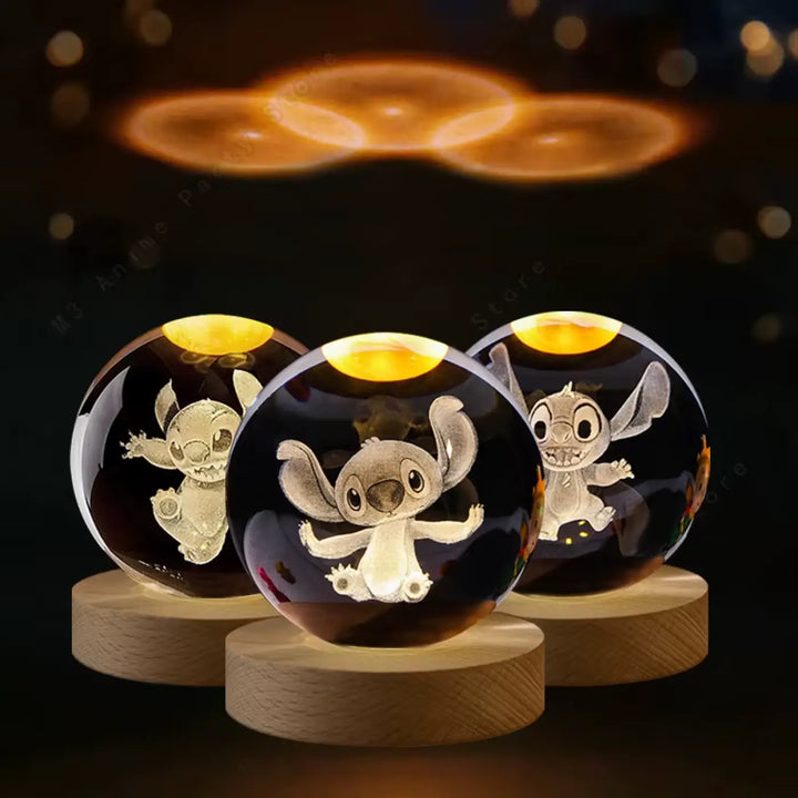 Veilleuse stitch pour une ambiance douce et design