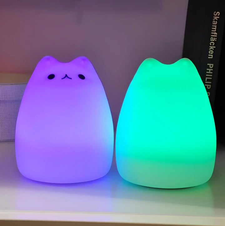 Squishy Cat Night Light | Children Night Lights